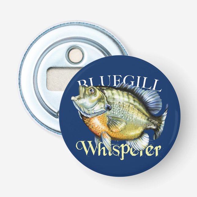 Bluegill Whisperer Flaschenöffner (Vorderseite)