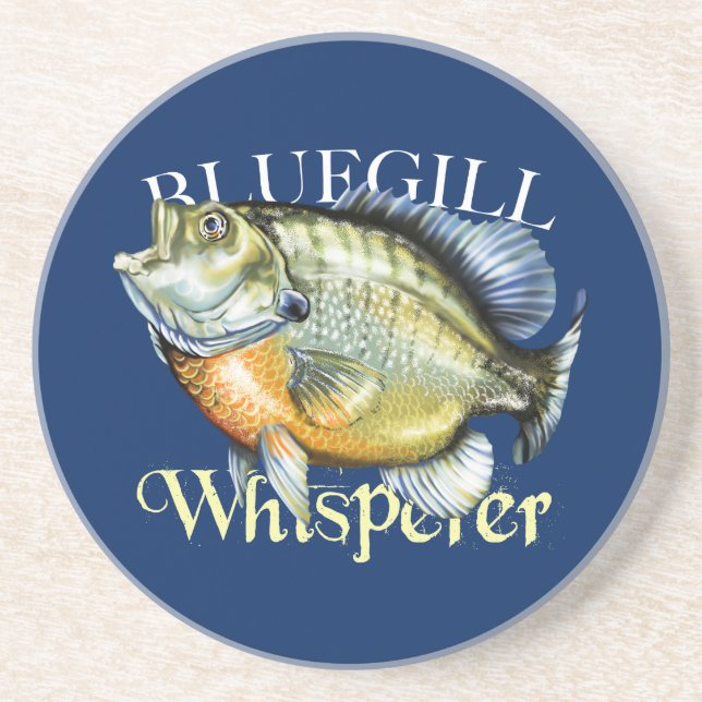 Bluegill Whisperer Getränkeuntersetzer (Vorne)
