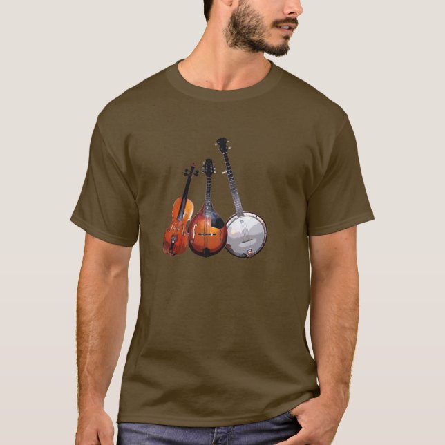 Bluegrass-Band T-Shirt (Vorderseite)
