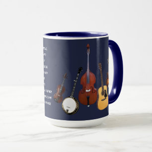 BLUEGRASS-BAND TASSE