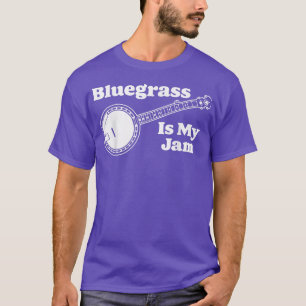 Bluegrass ist mein Marmelade! Funny Banjo Music Vi T-Shirt