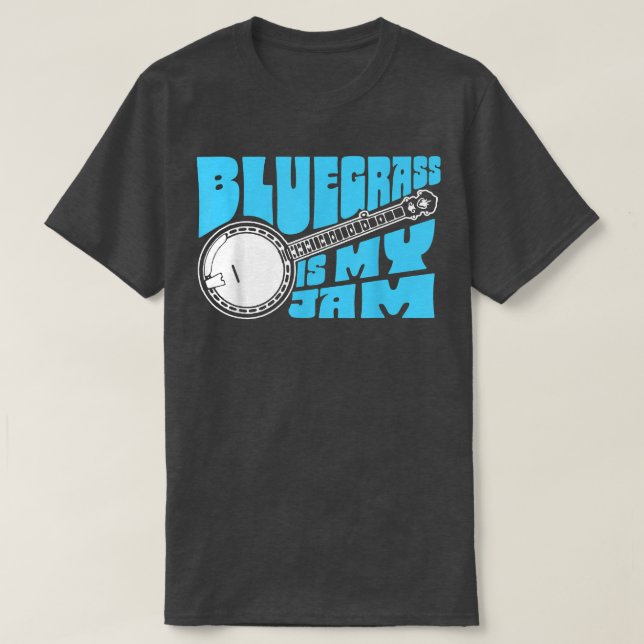 Bluegrass ist mein Marmelade! Funny Banjo Music Vi T-Shirt (Design vorne)