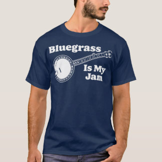 Bluegrass ist mein Marmelade! Funny Banjo Music Vi T-Shirt