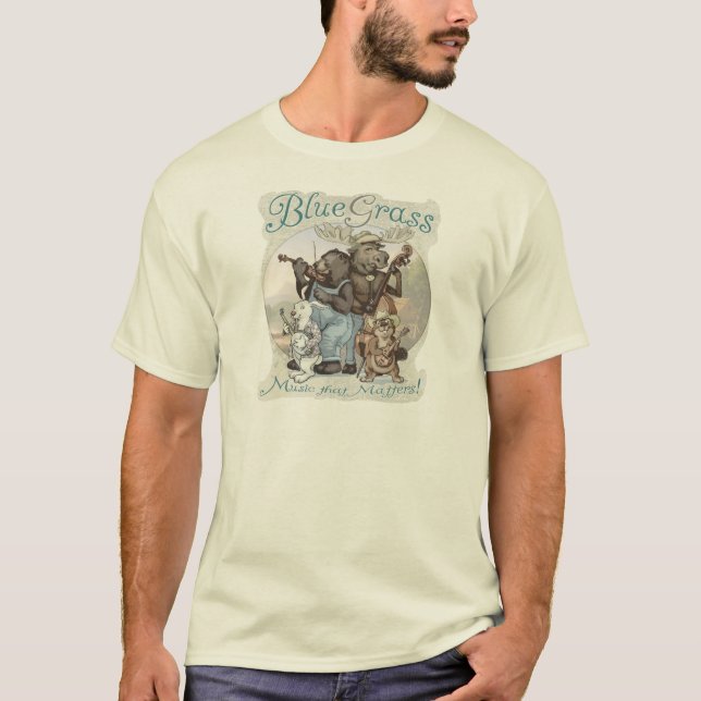 Bluegrass-Lebewesen durch Mudge Studios T-Shirt (Vorderseite)