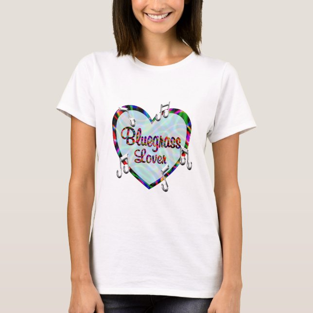 Bluegrass-Liebhaber T-Shirt (Vorderseite)