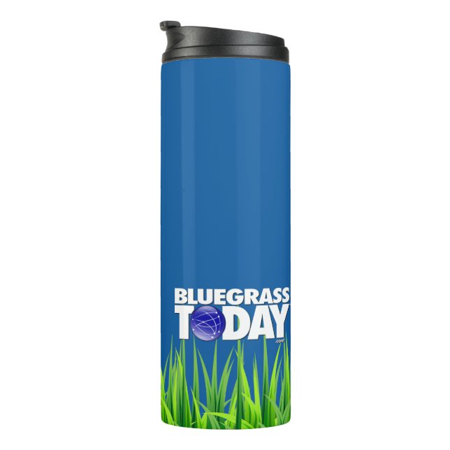 Bluegrass Logo Wasserflasche Thermosbecher (Nach rechts gedreht)