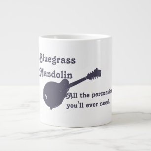 Bluegrass Mandolin - Alles Schlagzeug, das Sie bra Jumbo-Tasse