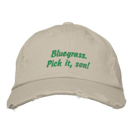 Bluegrass: Such es, Sohn! Bestickte Baseballkappe