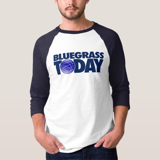 Bluegrass Today Baseball T - Shirt (Vorderseite)