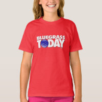 Bluegrass Today basic girls logo T - Shirts
