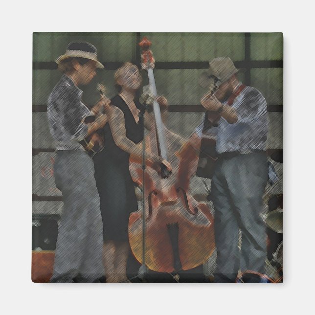 Bluegrass Trio Magnet (Vorne)