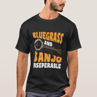 Bluegrass und Banjo untrennbar T-Shirt
