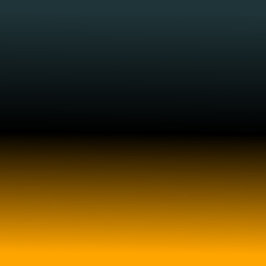BLUEGREEN BLACK ORANGE Original Gradient Leinwand