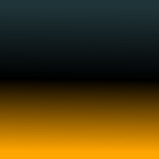 BLUEGREEN BLACK ORANGE Original Gradient Leinwand (Von Creator hochgeladen)