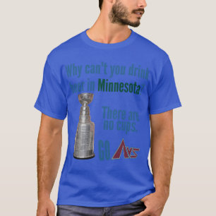 BlueGreen Colorado gegen Minnesota Hockey 2 Cups b T-Shirt