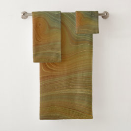 BlueGreen Gray Lila Red Pink Marmorhandtuch Sets