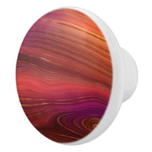 BlueGreen Gray PurpleRosa Keramik Drawer Pulls