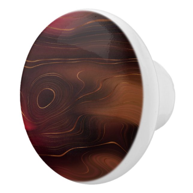 BlueGreen Gray PurpleRosa Keramik Drawer Pulls Keramikknauf (Rechts)