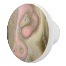 BlueGreen Gray PurpleRosa Keramik Drawer Pulls