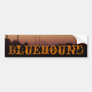 Bluehound Stoßdämpfer Autoaufkleber