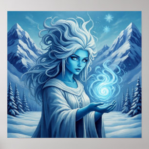 BlueIceWitch Poster
