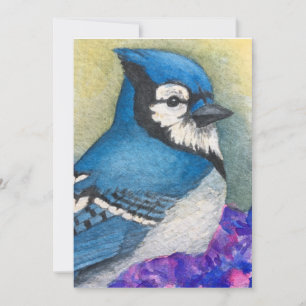 Bluejay Bird Vielen Dank Card Blue Jay Friendship Dankeskarte