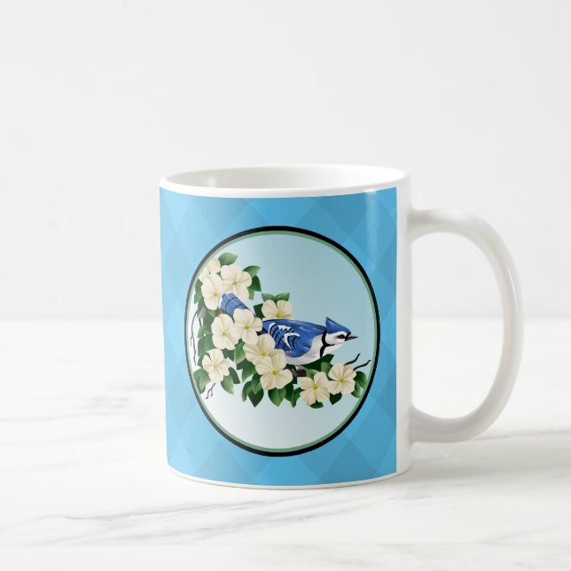 Bluejay Floral Tasse (Rechts)