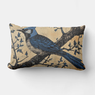 Bluejay II Throw Kissen