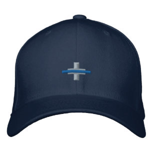 BlueLine Cap / BlueLine Baseballkappe Bestickte Baseballkappe
