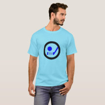 Blueliner Hockey-Retro T-Shirt