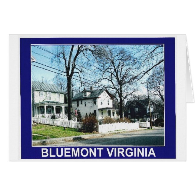 BLUEMONT VIRGINIA (Vorderseite (Horizontal))