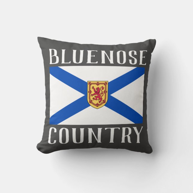 Bluenose Country East Coast Nova Scotia Kopfkissen Kissen (Vorderseite)
