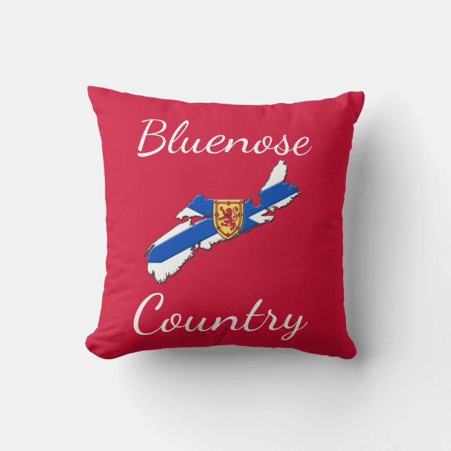 Bluenose Country East Coast Nova Scotia Kopfkissen Kissen (Vorderseite)