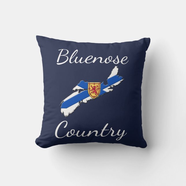 Bluenose Country East Coast Nova Scotia Kopfkissen Kissen (Vorderseite)