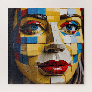"Blueprint of Humanity" - ein kubistisches Portrai Puzzle