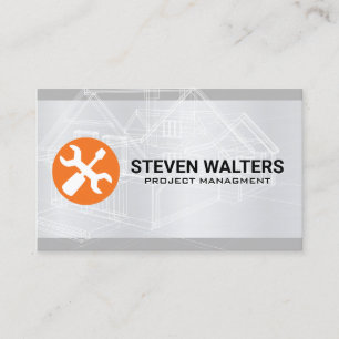 Blueprints Hardware-Tools Visitenkarte