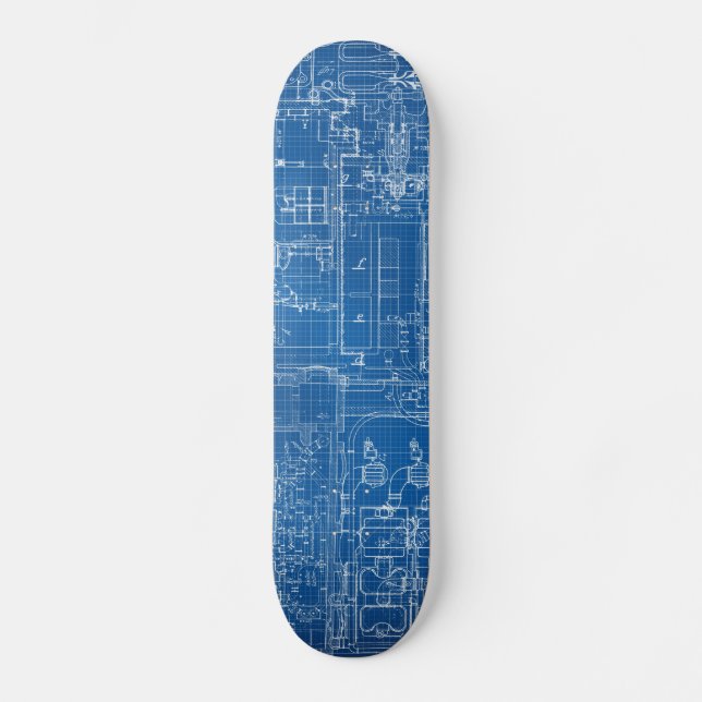 Blueprints Skateboard (Vorderseite)
