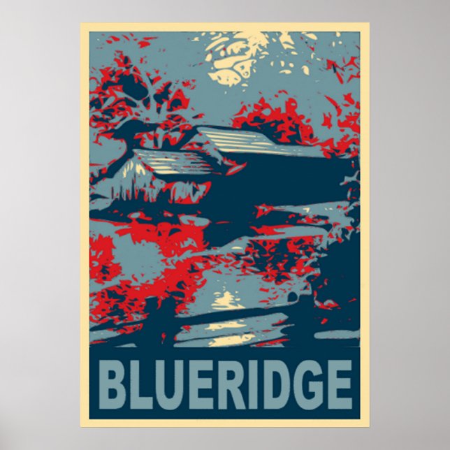Blueridge Mountains VA, Mabry Mill Poster (Vorne)