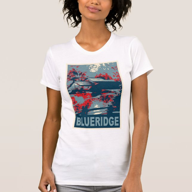 Blueridge Mountains VA, Mabry Mill T-Shirt (Vorderseite)