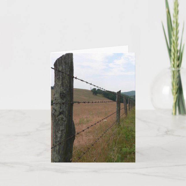 BlueRidge Notecard Karte (Vorderseite)