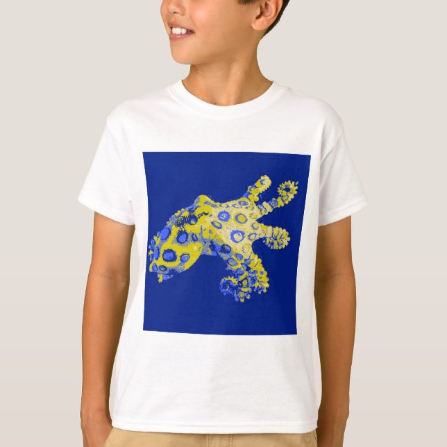 Bluering Krake T-Shirt (Vorderseite)