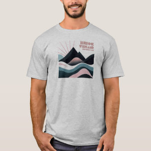 Bluerock Wildland Provincial Park Colored Hills T-Shirt