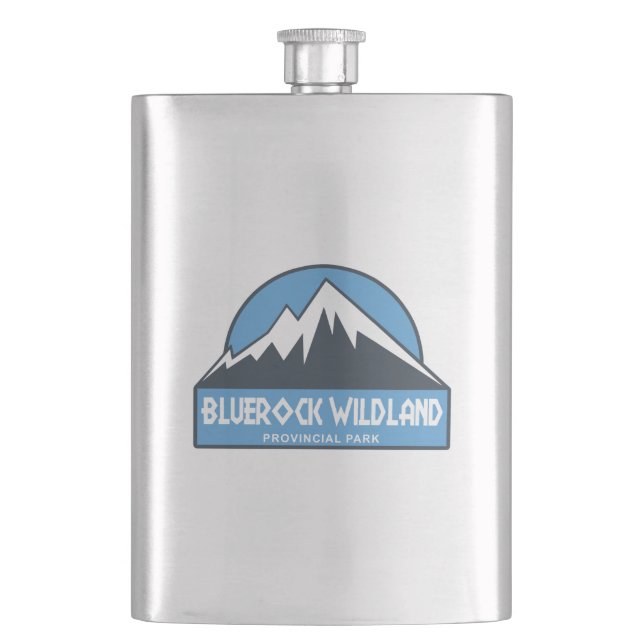 Bluerock Wildland Provinzialpark Flachmann (Vorderseite)