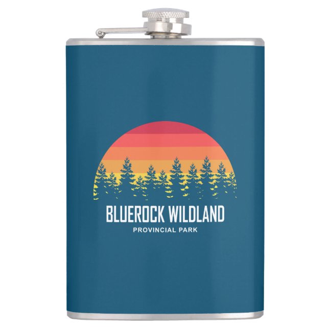 Bluerock Wildland Provinzialpark Flachmann (Vorderseite)