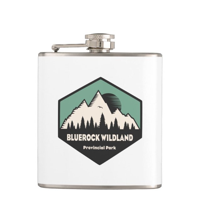 Bluerock Wildland Provinzialpark Flachmann (Vorderseite)