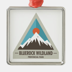 Bluerock Wildland Provinzialpark Ornament Aus Metall