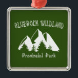 Bluerock Wildland Provinzialpark Ornament Aus Metall<br><div class="desc">Der Bluerock Wildland Provincial Park ist ein Provinzpark in Alberta,  Kanada,  15 km westlich von Turner Valley an der Autobahn 546 gelegen. Es ist Teil des Kanasaskis Country Park Systems</div>