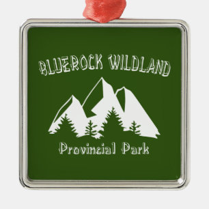 Bluerock Wildland Provinzialpark Ornament Aus Metall