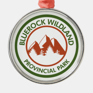 Bluerock Wildland Provinzialpark Ornament Aus Metall