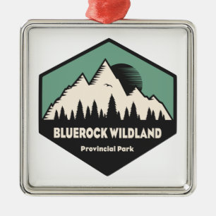Bluerock Wildland Provinzialpark Ornament Aus Metall